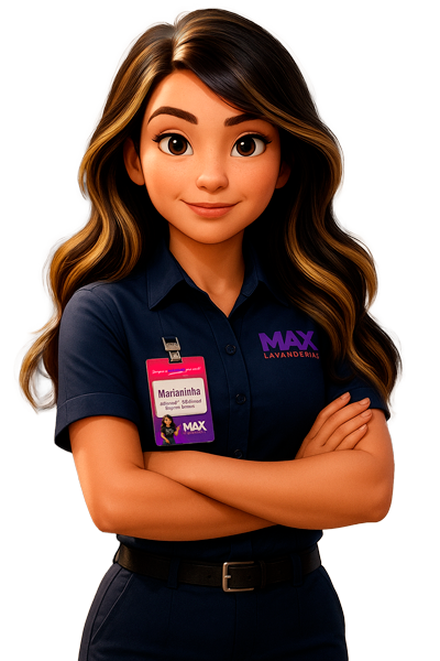 Marianinha - Mascote MAX Lavanderias