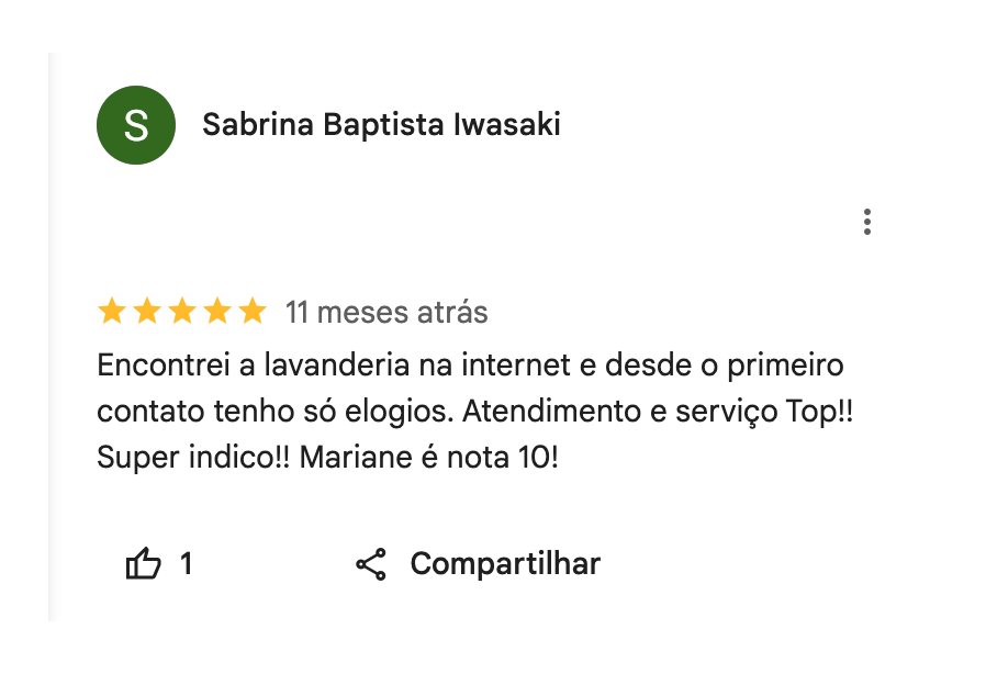 Depoimento de Sabrina Baptista Iwasaki